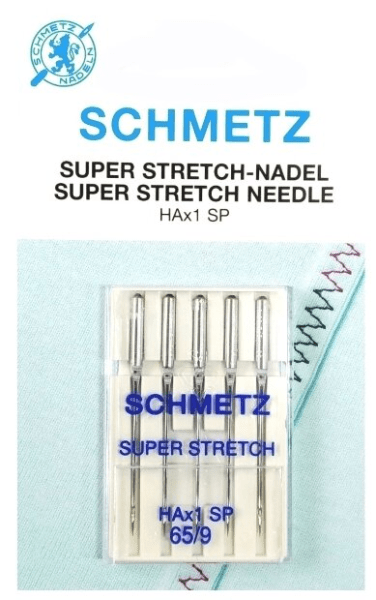 Иглы Schmetz супер-стрейч HAx1 SP 65/9, 5 шт в Ишимбае